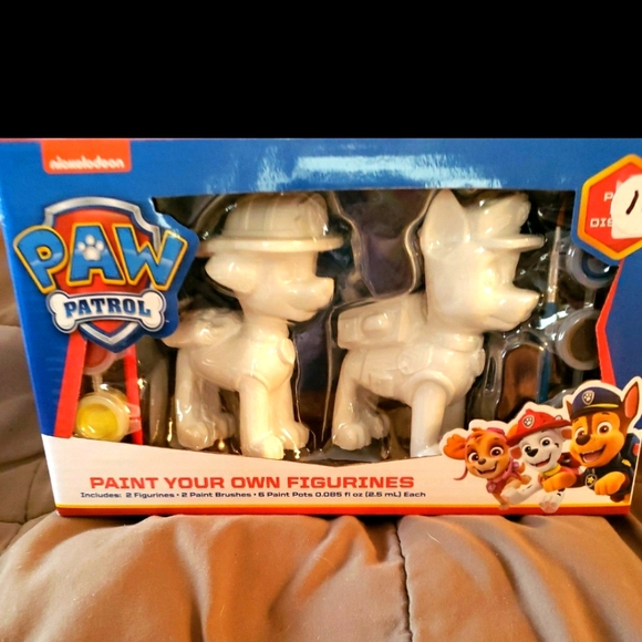 Paw Patrol Toys Paw Patrol Paint Your Own Figurines Poshmark